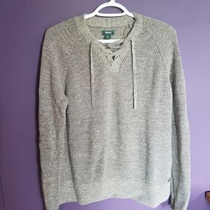 Knitted roots sweater